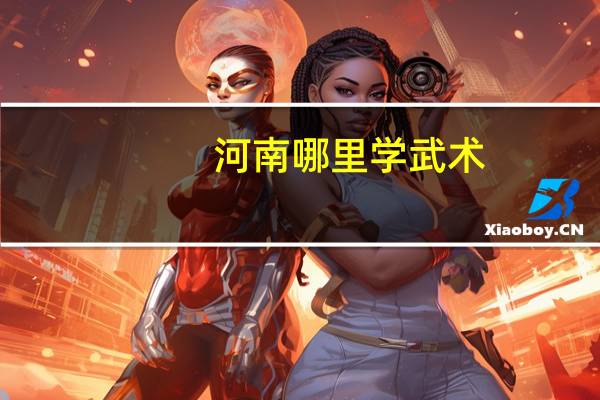 河南哪里学武术