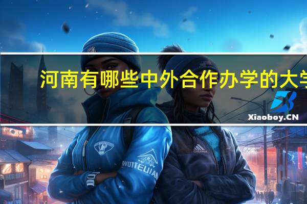 河南有哪些中外合作办学的大学