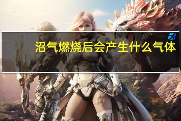 沼气燃烧后会产生什么气体