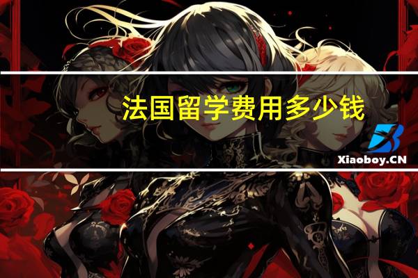 法国留学费用多少钱?