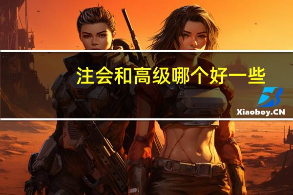 注会和高级哪个好一些