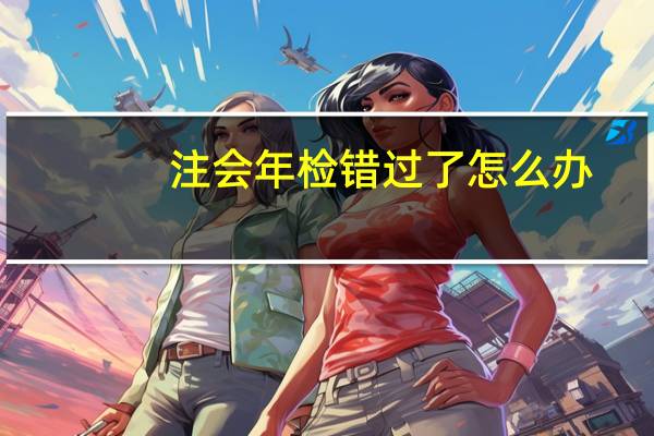 注会年检错过了怎么办