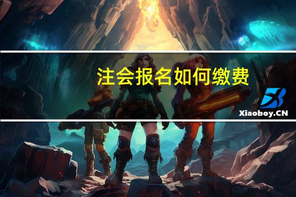 注会报名如何缴费