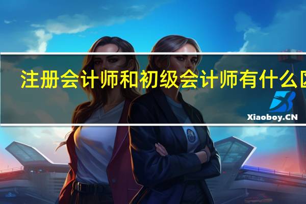 注册会计师和初级会计师有什么区别