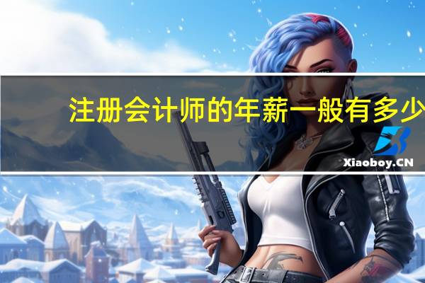 注册会计师的年薪一般有多少