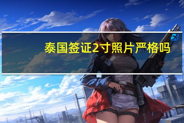 泰国签证2寸照片严格吗