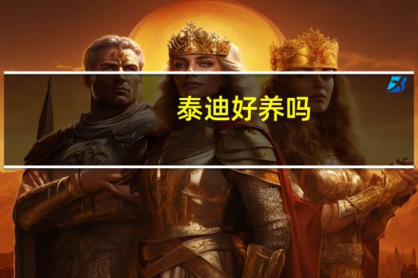 泰迪好养吗