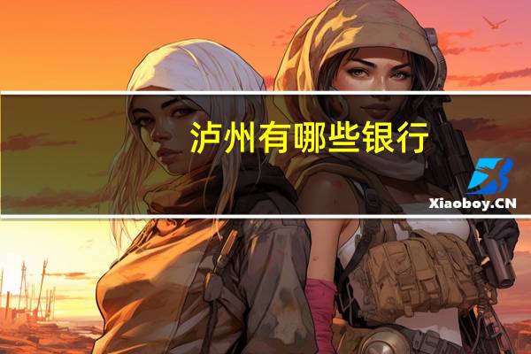 泸州有哪些银行