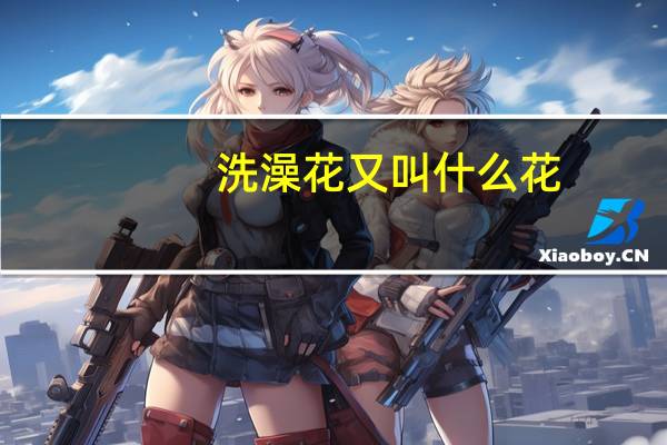 洗澡花又叫什么花