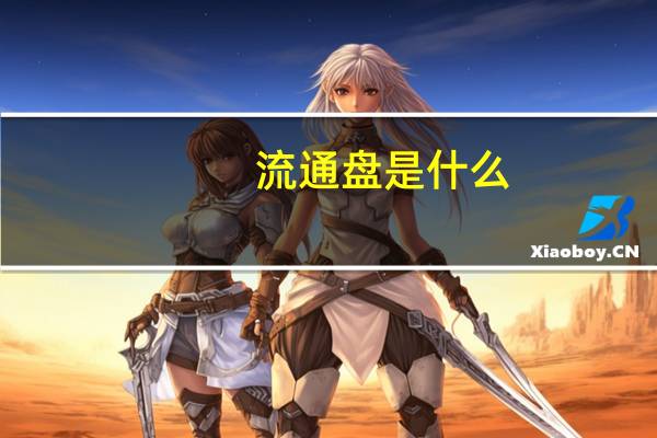 流通盘是什么