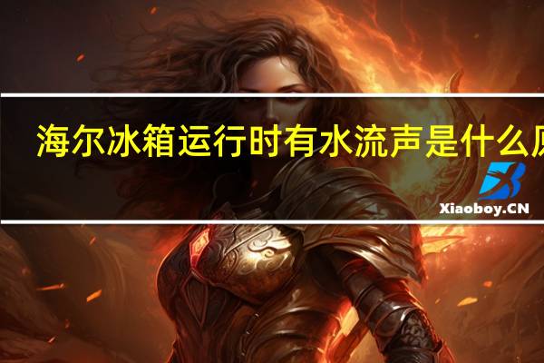 海尔冰箱运行时有水流声是什么原因