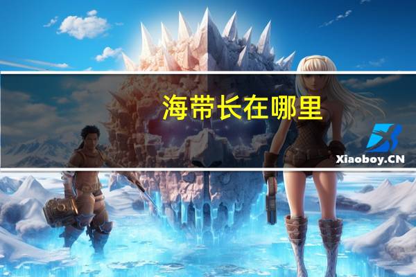 海带长在哪里