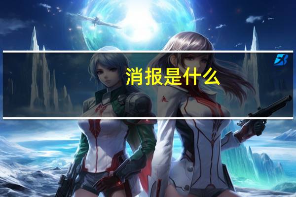 消报是什么