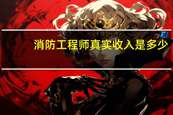 消防工程师真实收入是多少