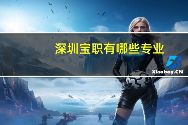 深圳宝职有哪些专业