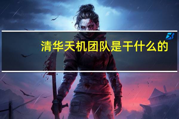 清华天机团队是干什么的