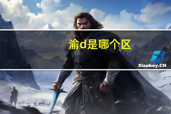 渝d是哪个区