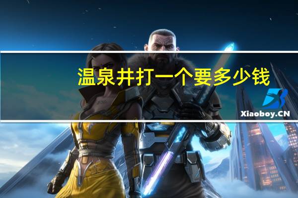 温泉井打一个要多少钱