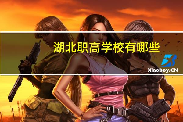 湖北职高学校有哪些