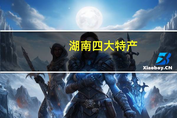 湖南四大特产