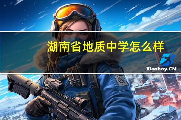 湖南省地质中学怎么样