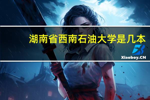 湖南省西南石油大学是几本