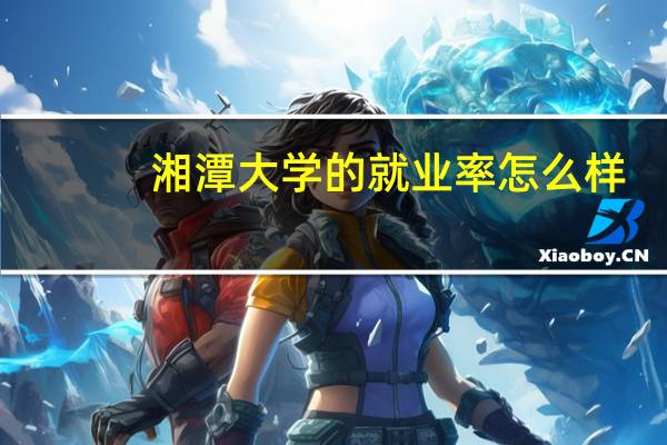 湘潭大学的就业率怎么样
