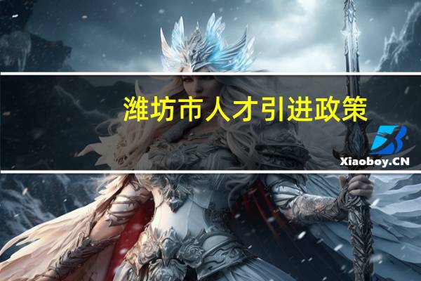 潍坊市人才引进政策
