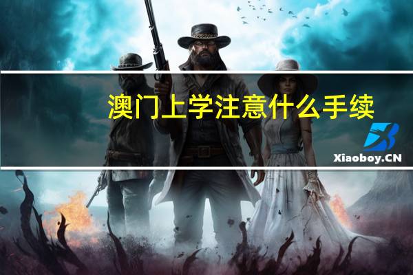 澳门上学注意什么手续