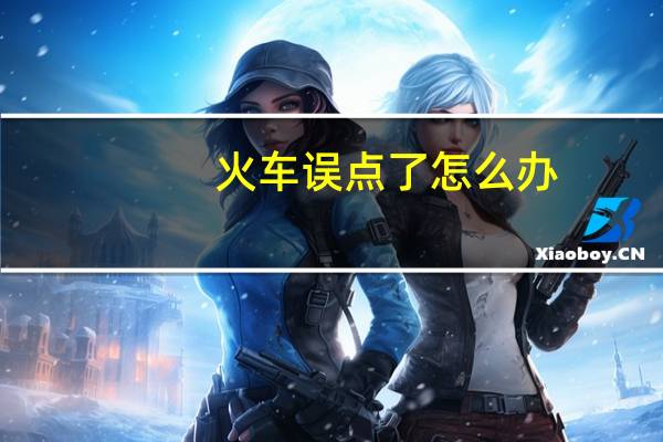 火车误点了怎么办