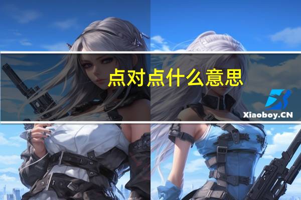 点对点什么意思