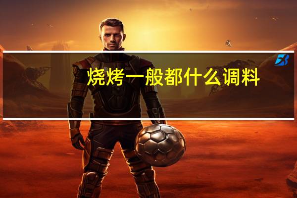 烧烤一般都什么调料