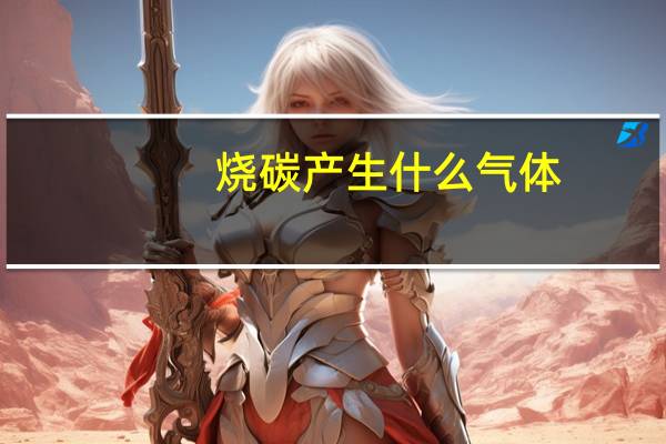 烧碳产生什么气体