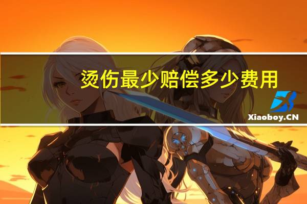 烫伤最少赔偿多少费用