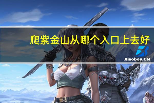 爬紫金山从哪个入口上去好