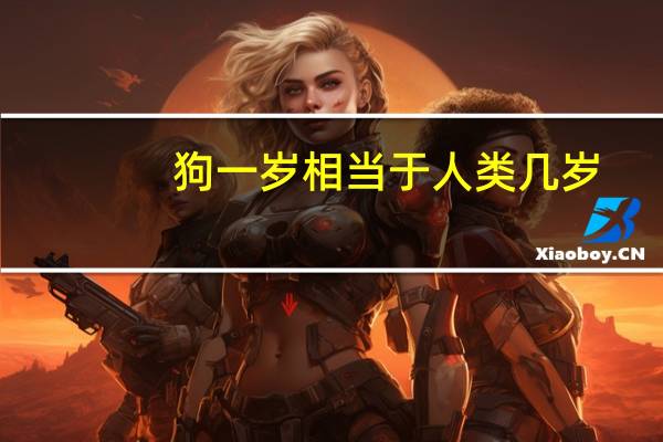 狗一岁相当于人类几岁