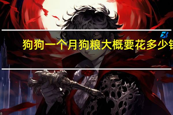 狗狗一个月狗粮大概要花多少钱