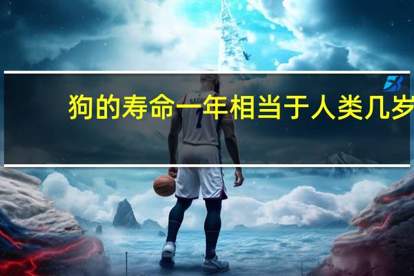 狗的寿命一年相当于人类几岁