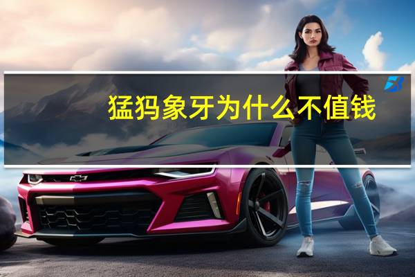 猛犸象牙为什么不值钱