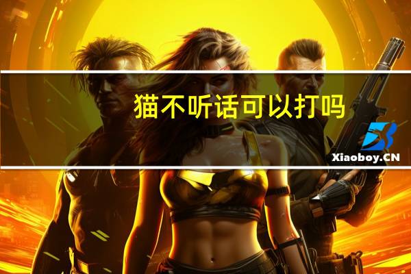 猫不听话可以打吗?