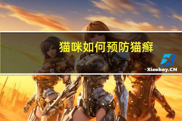 猫咪如何预防猫癣