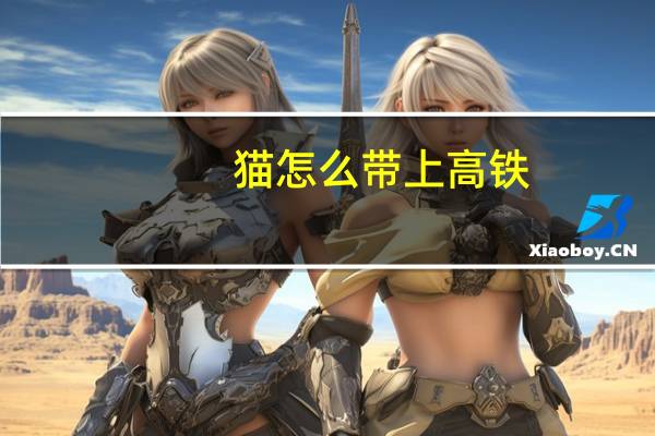 猫怎么带上高铁