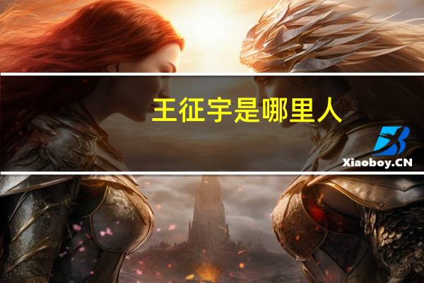 王征宇是哪里人