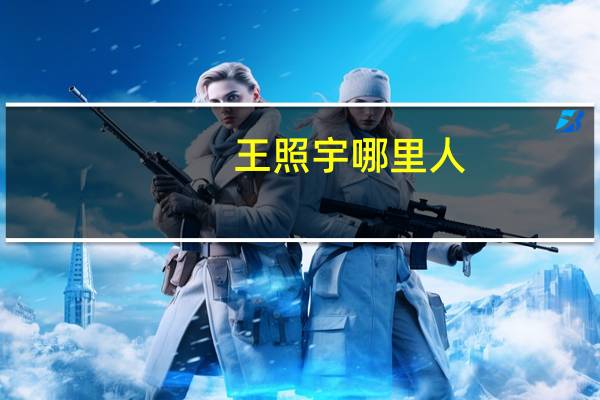 王照宇哪里人