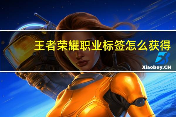 王者荣耀职业标签怎么获得