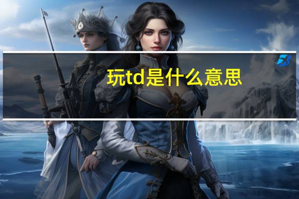 玩td是什么意思