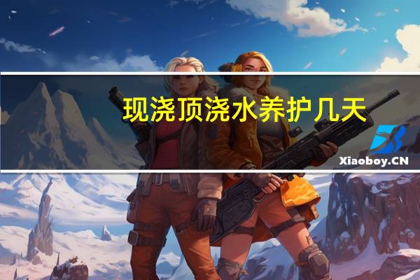 现浇顶浇水养护几天