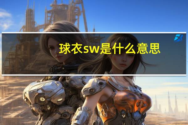 球衣sw是什么意思