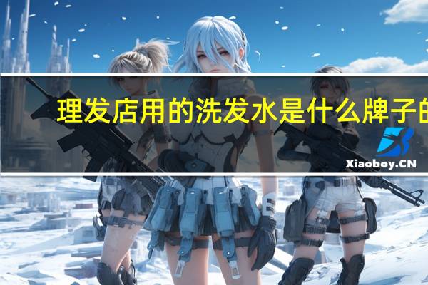 理发店用的洗发水是什么牌子的