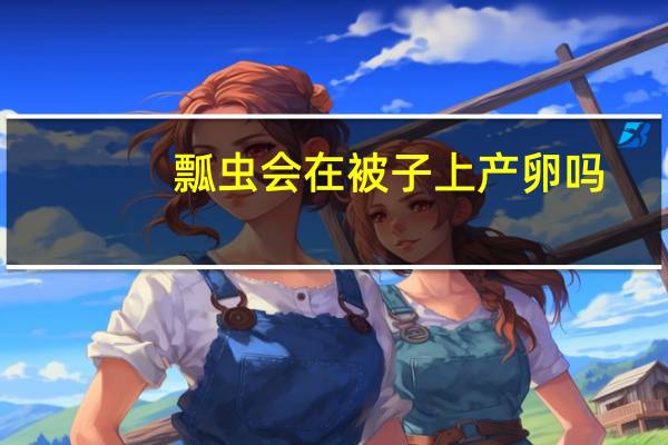 瓢虫会在被子上产卵吗